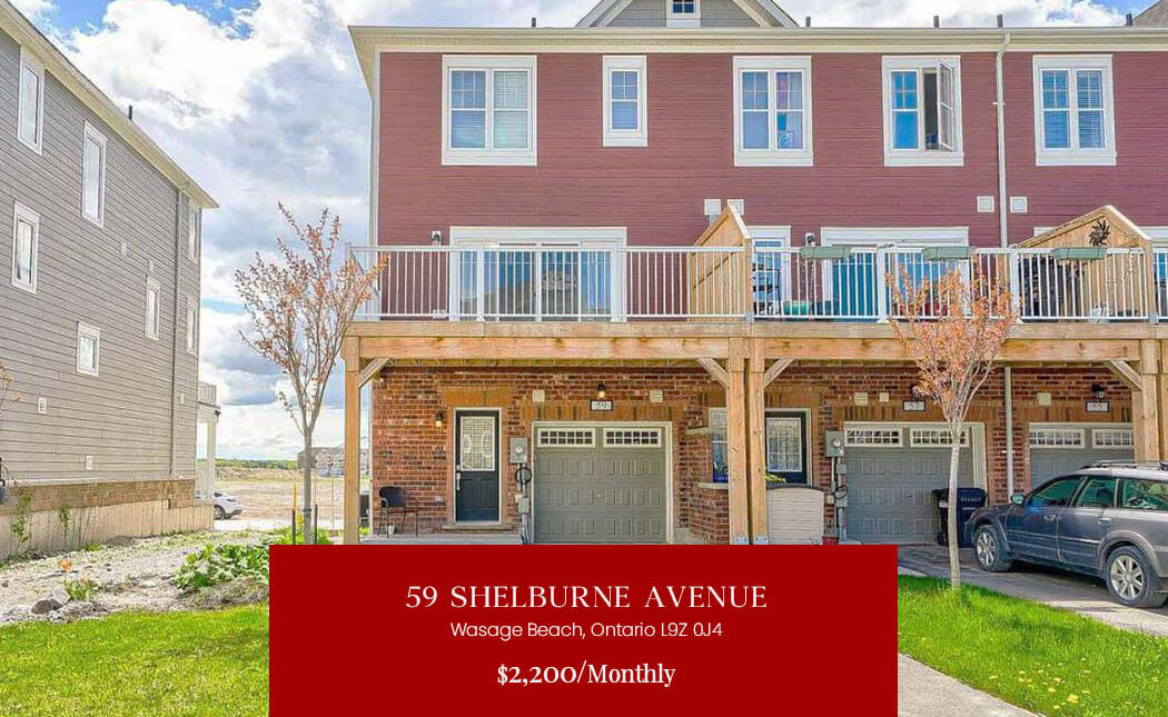 59 SHELBURNE AVENUE Wasaga Beach, Ontario L9Z0J4